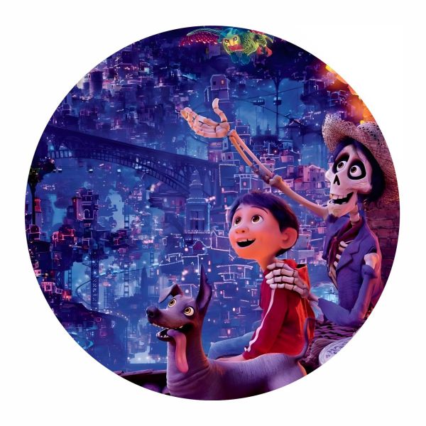 Painel Tecido Redondo A Vida É Uma Festa